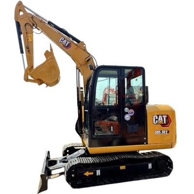 China Low Work Hours CAT 305.5E2 5 Ton Excavators CAT305.5E2 Micro Hydraulic Mini Excavator Used Digging Machinery 0.22m² ³ for sale