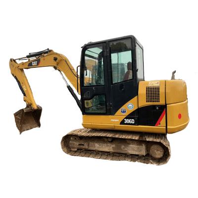 China crawler excavator CAT 306D 6ton backhoe crawler engineering used excavator Cat 306D machinery used 0.28m² ³ for sale