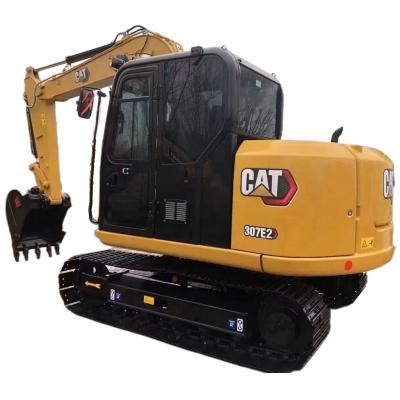 China Used Backhoe Crawler Small Machine CAT 6/7/8 Ton Latest Model On Sale Cat307E2 Second Hand Excavator 0.33m²; ³ for sale