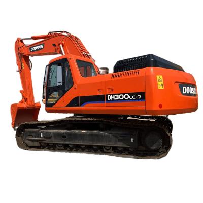 China 100% Original Korean Brand 30 Ton Used Heavy Machinery Rubber Track Doosan DH300LC-7 Excavator In Excellent Working Condition 1.5MÂ ³ for sale