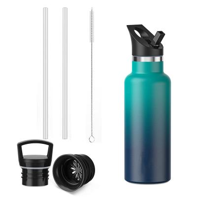 China Best Selling PORTABLE Sports Water Bottle Double Wall Powder Coated Outdoor Stainless Steel Vacuum Water Bottle for sale