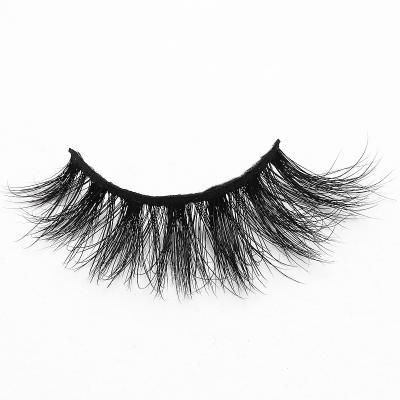 China Wholesale Long Natural 3D Mink Eyelashes Real Fur 100% Real Mink Strip 3D Mink Lashes Vendor for sale