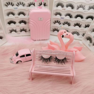 China Long Lashes 5D Mink Eyelashes Vendor Of Long Natural Cheap Makeup From Factory 25mm for sale