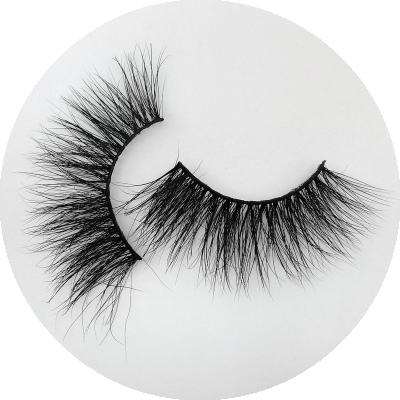 China 25mm Natural Soft Mink Eyelash 3D Mink Eyelashes Wholesaler Customized Boxes for sale