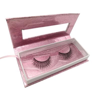 China Soft Silk Lashes 3d Mink Eyelash 16mm Long False Packaging 3d Lashes Natural Handmade Custom Seller for sale