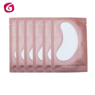 China All Skin Lint Free Eyelash Extension Eye Pads New Silicone White Reusable Soft Under Eye Pad Patch For Eyelash Extension Application Makeup Tool for sale