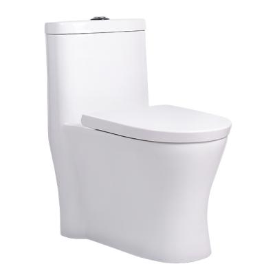 China EUROPEAN Design Sanitary One Piece Traditional Bathroom Wares White Ceramic Water Closet Toilet for sale