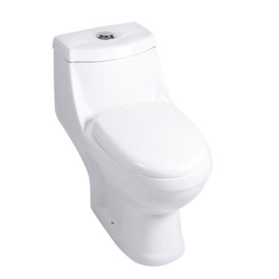 China EUROPEAN High Quality Bathroom Equipment Ceramic Lavatory One Piece Floor Standing Toilet for sale