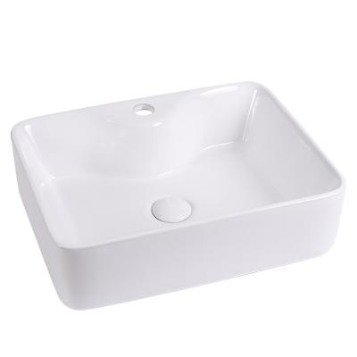 China Contemporary Modern Sanitary Ware Above Bathroom Handmade Ceramic Sink Countertop Matte Ceramic Wash Basin for sale