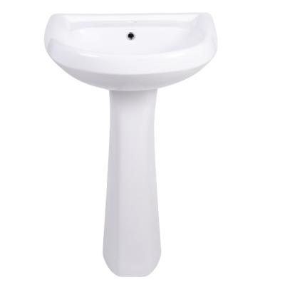 China Contemporary Cheap Price Ceramic Single Hole Single Hole Wash Sink Basin Price Chaozhou Modern White Color Hand Basin for sale