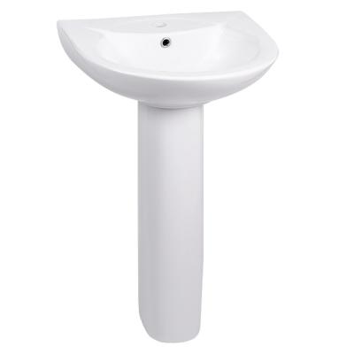 China Accessories Modern High Quality Ceramic Floor Standing Toilet Sink Pedestal Sink for sale