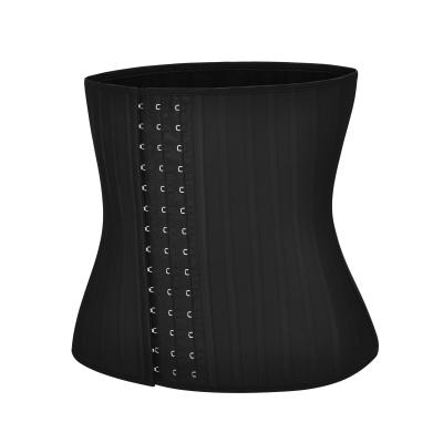 China 2021 New Breathable Steel Boned Women Latex Waist Trainer 29 Corset Slimming Body Shaper Waist Trimmer Belt for sale