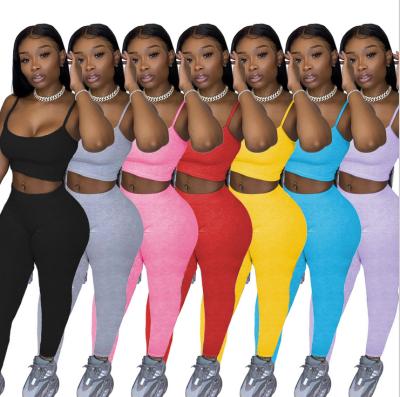 China Breathable Hot Selling Wholesale Women Sweat Suits Set Women's Clothing 2021 Short Two Piece Set for sale