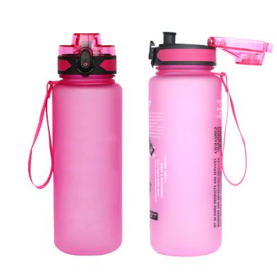 China Viable One Click BPA Free Leak Proof 1000ml Tritan Sports Plastic Water Bottles Eco Friendly FBA Amazon for sale