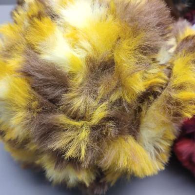 China Hot Wholesale Yarn Factory Fake 0.65Nm Sustainable Hand Knitting Leopard Fur Yarn Copy for sale