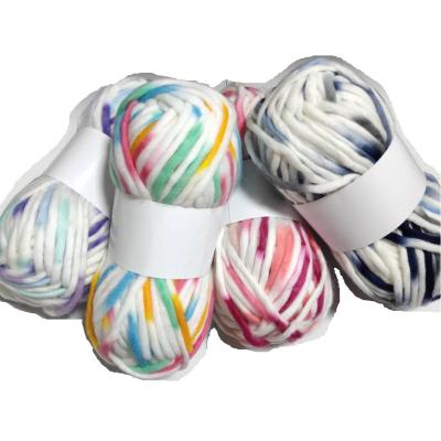 China Wholesale Fancy Yarn 0.6Nm Space Dyed Bulk 100% Acrylic Knitting Yarn for sale