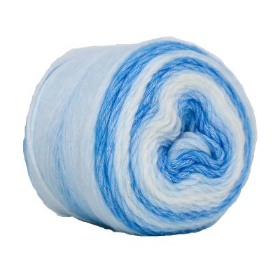 China Anti-bacteria Wholesale Space Dyed Polyester Acrylic Blended Knitting Yarn 1164 for sale