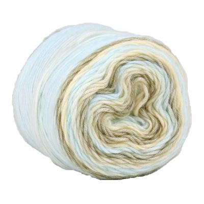 China Anti-bacteria Zhonghuai Wholesale Polyester Cotton Acrylic Airyarn Knitting And Crochet Yarn Cake Yarn for sale