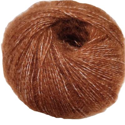 China Factory wholesale cheap dyed mohair yarn for sale