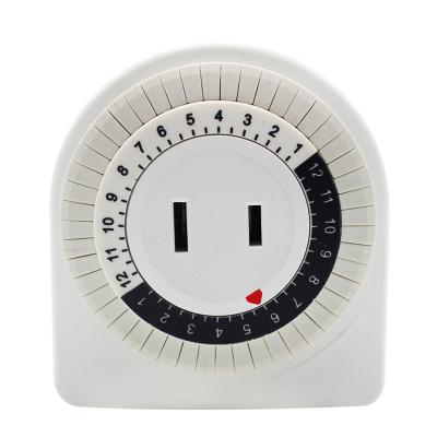 China Multifunctional TJ-29A Japan 24 Hours Socket Timer Programmable Manual Mechanical Switches Sockets for Home Appliance 100V/15A for sale