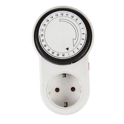 China TG-63A Germany 24 Hours Mechanical Timer Switches Socket 230V/16A Programmable Outlets For Home Appliance TG-63A for sale