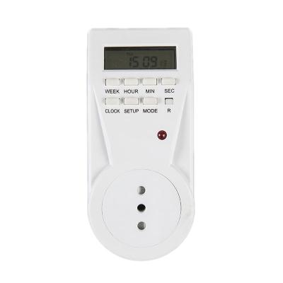 China Multifunctional ETI-23A(B)Chile 7 Days Weekly Digital Timer Socket Outlets Programmable Automatic Switches For Home Appliance 230V/10A for sale