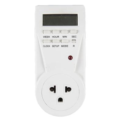 China ETT-23A Multifunctional Thailand 7 Days Weekly Digital Timer Socket Outlet Programmable Automatic Switches for Home Appliance 220-240V/15A for sale