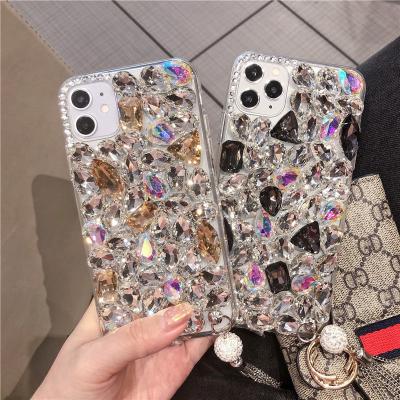 China Luxury Colorful Dragons Butterfly Mobile Phone Case For Iphone 14 13 Pro Max Shockproof Bag TPU Diamond Phone Case for sale