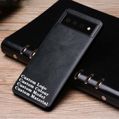 China Dragons Shockproof Hot Selling Custom PU Leather Soft Phone Case Cover For Google Pixel 6 pro for sale