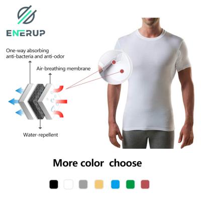 China Wholesale Enerup OEM/ODM Solid Crewneck Anti-pilling Bamboo Viscose Plus Size Camisa T-shirts Mens Sweater Anti Pilling Knitwear for sale