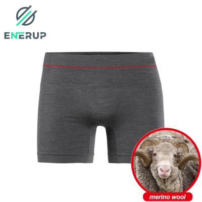 China Antibacterial Custom Merino Wool Compression Underwear Mens Eneurp OEM/ODM Boxers Shorts Briefs for sale