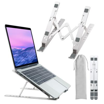 China Modern aluminum laptop stand protable notebook holder toldable for sale