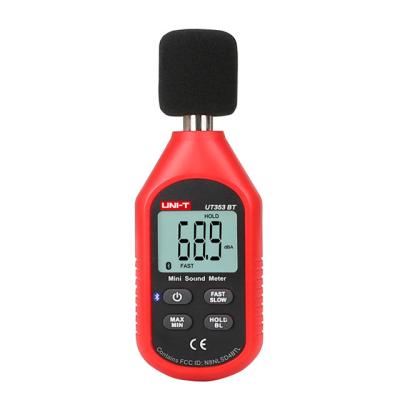 China UT353 UNIT Sound Level Meter Digital Tester Decibel Metro DB Tool Audio Noise Detector Indicator 154mmx55mmx28mm for sale