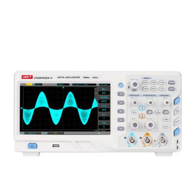 China UTD2072CEX-II 7 Inch 70MHz Bandwidth 2 Channels owon Oscilloscope Rig DIY UTD2072CEX-II for sale