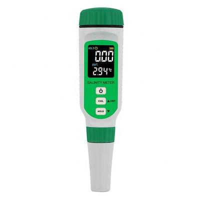 China Smart Portable Portable AR8212+ Sensor High Accuracy Digital Salinity Meter For Swimming Pools Water Quality Tester Analyzer AR8212+ for sale