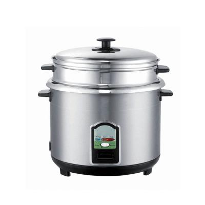 China Factory Made Popular Hotel Cylinder Automatic Rice Cooker With Food Steamer for sale