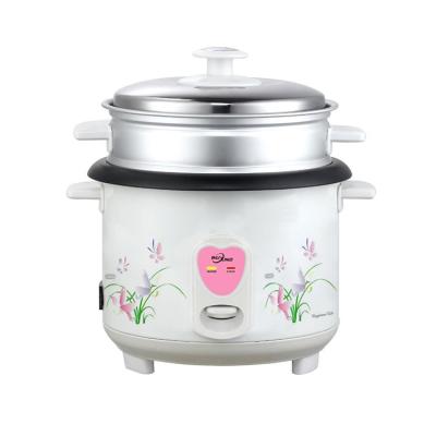 China Hot Sale Hotel Cylinder Stainless Steel Nonstick Inner Pot Automatic Rice Cooker for sale