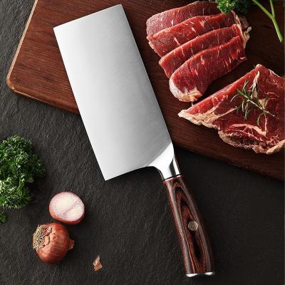 China Viable German Stainless Steel Kitchen Household Sharp And Durable Knife Slicing Knife Kitchen Cutter Knife Meat Slicing for sale