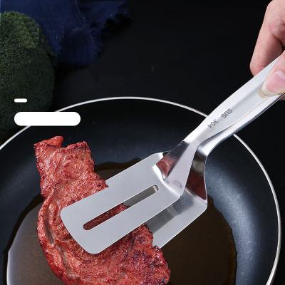 China Viable 304 Stainless Steel Fish Steak Shovel Fried Household Hotel Buffet Food Multifunctional Clip Kitchen Utensils for sale