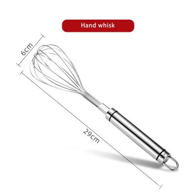 China Convenient Egg Stiring Stainless Steel Egg Beater for sale