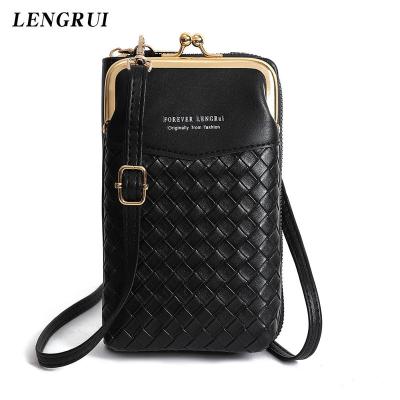 China Fashion New Style Cross Shoulder Cell Phone Ladies Armor Pattern Women Mini Bag - Body Cell Phone Purse Messenger Bags for sale