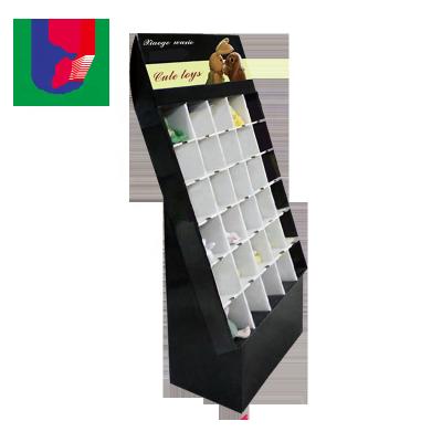 China Factory Customized Recyclable Material Book Cardboard Display Rack Book Grid Cardboard Display Rack for sale