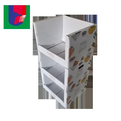 China Recyclable Material OEM POP Half Pallet Display For Clothes , Stackable Cardboard Quarter Pallet Display for sale