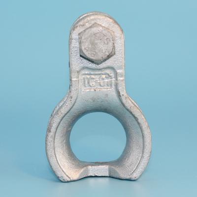 China Poleline Ductile Iron Deadend Thimble Clevis 100KN for sale