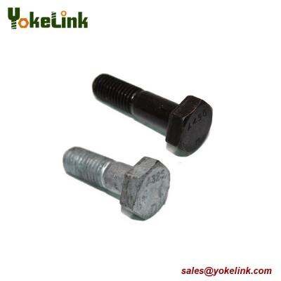 China ASTM A490 Type 1 Heavy Hex Structural Bolts For Steel Structural Fastener en venta