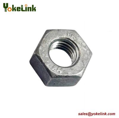 Китай ASTM A563 DH Heavy Hex Nut Steel Structural Fasteners Accessories for A490 Bolt продается