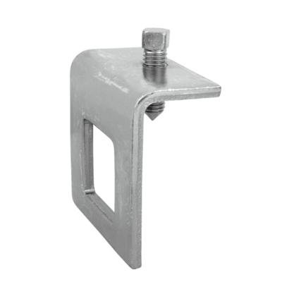 China 21mm Pre-Galvanised Mild Steel Window Beam Clamps For Strut System for sale