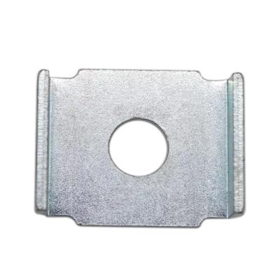 Китай Углеродистая сталь квадратная канальная стиральная машина U Strut Saddle Washer Heavy Duty Bracket Fasteners для каналов Strut продается