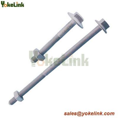 China Hot Dip Galvanized thru bolt brace bolt for sale