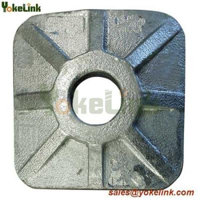 China High quality Forged Steel Cast Square Curved Washer For pole line accessories for sale